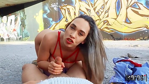 Perfectly Bodied Spanish Chica Rides In Pov