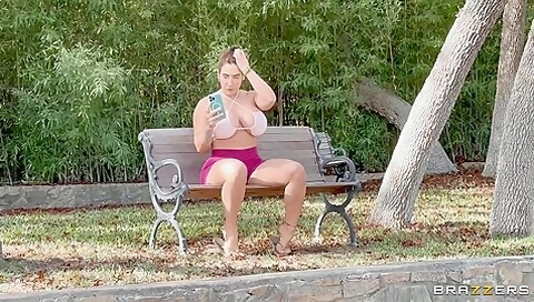 Busty Babe Fucks Kinky Stranger In His Car