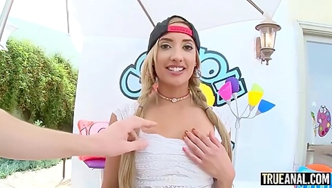 Chloe Amour In Pigtails And Ass Fucked