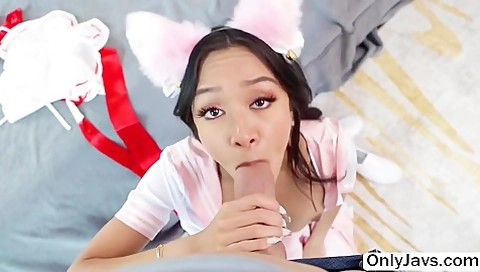 Petite Asian Young Babe Get Laid By Her Stepbro In H - Jade Kimiko