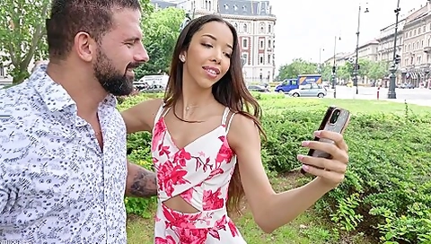 Lia Lin Hunting In The Park - Lia Lin